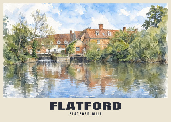 Flatford Mill Poster