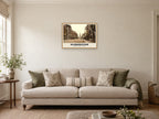 Westgate Street, Gloucester, 1890s Heritage Print at A2, in a natural wood frame, in a sitting room
