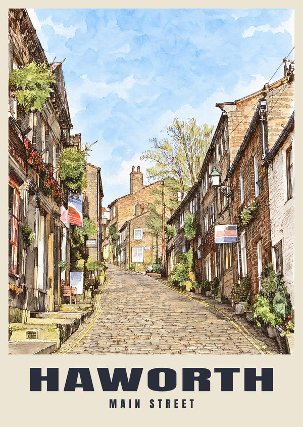 Plakat Main Street, Haworth