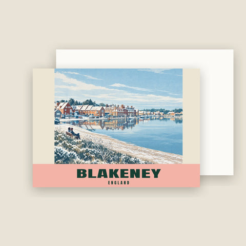 Kerstkaarten Blakeney Quay (set van 10)