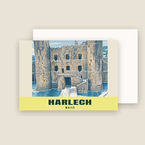 Harlech Castle Christmas Cards (Pack of 10)