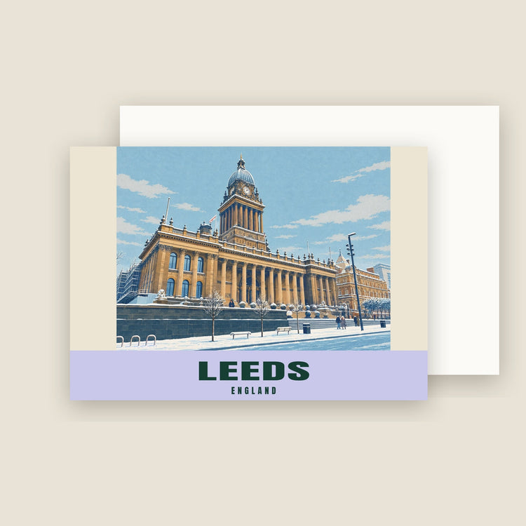 Leeds Town Hall Christmas Cards (Pack of 10)