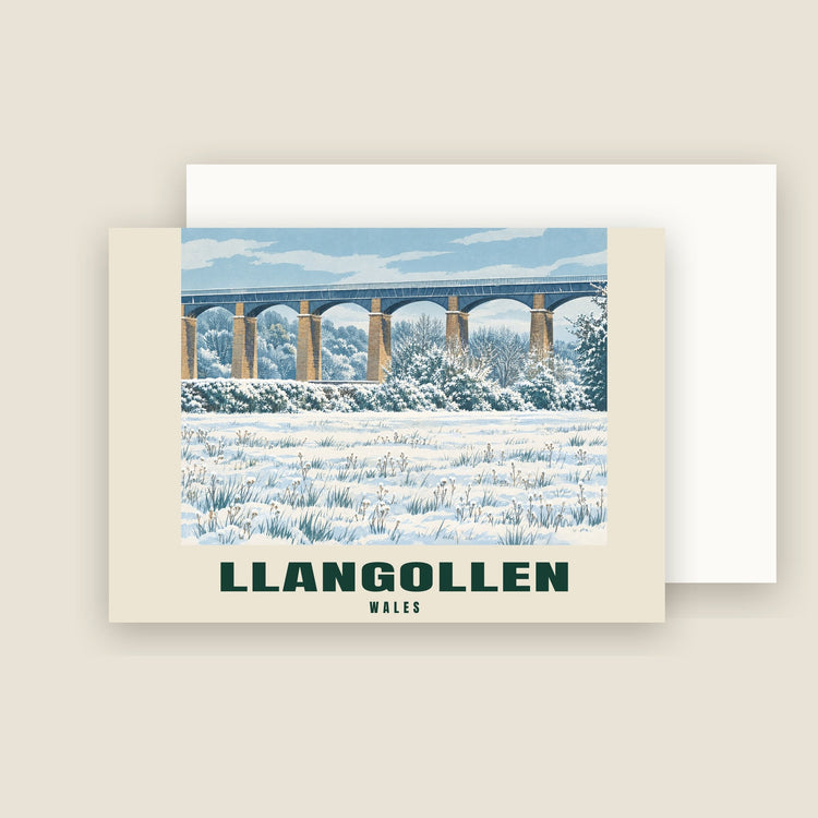 The Pontcysyllte Aqueduct, Llangollen Christmas Cards (Pack of 10)