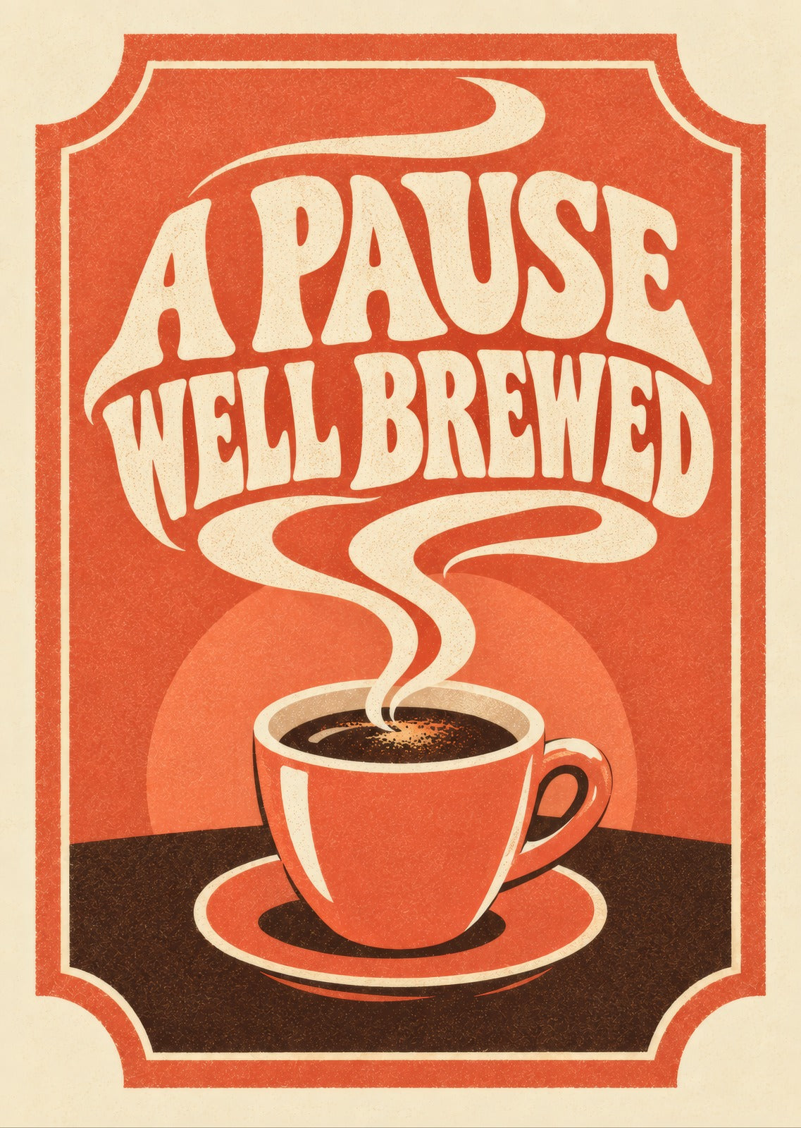 A Pause Well Brewed — artwork detail