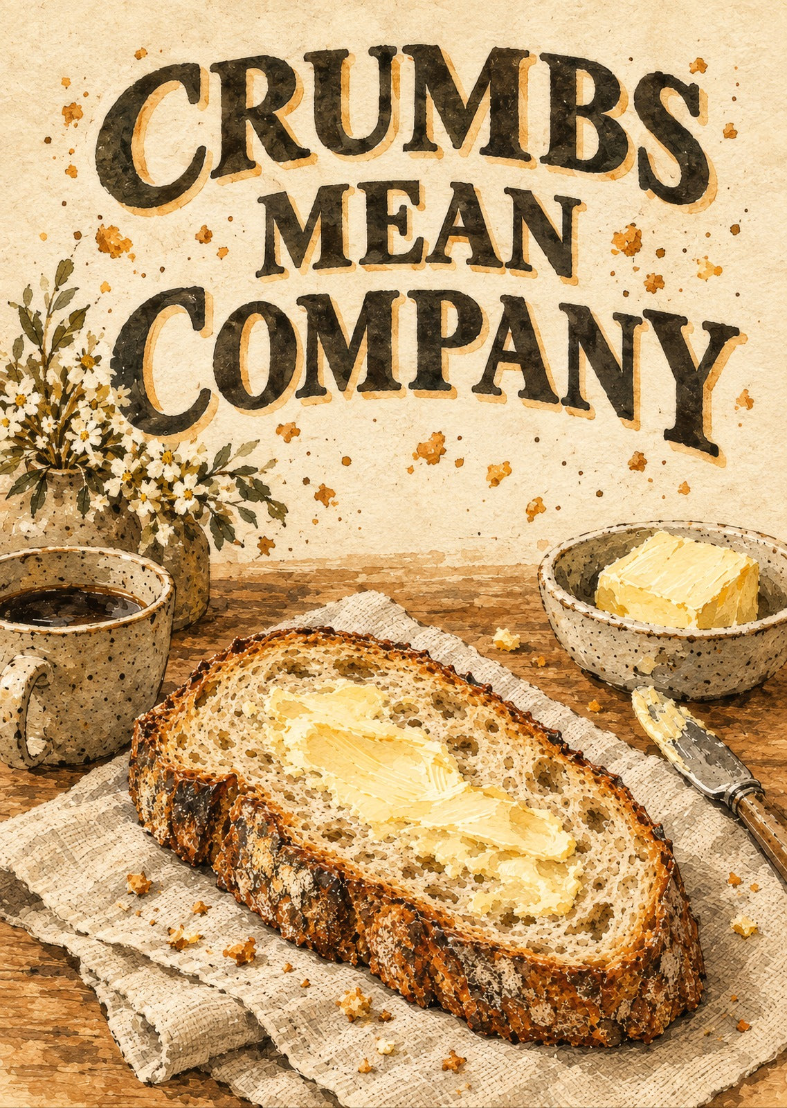 Crumbs Mean Company — artwork detail