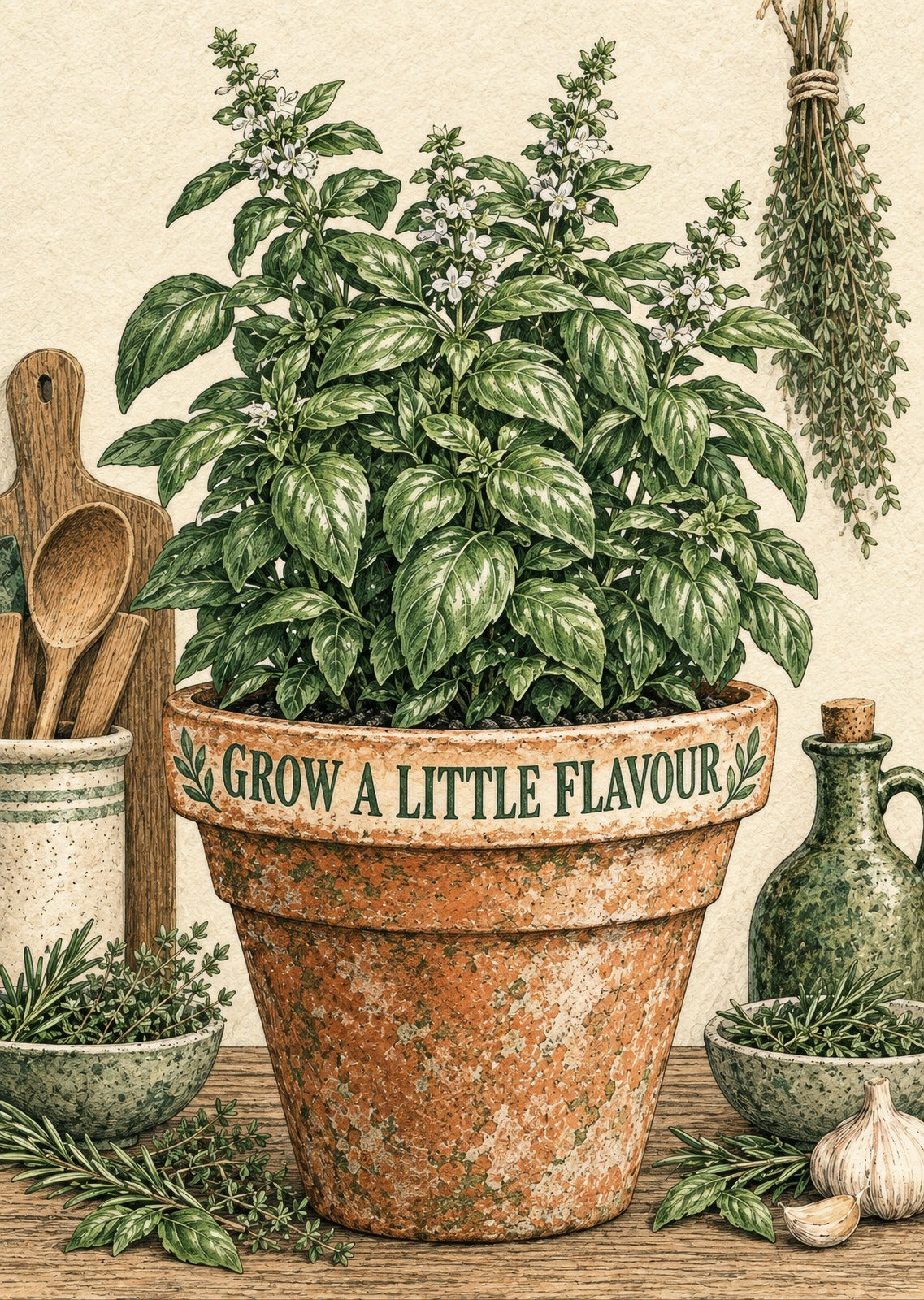 Grow a Little Flavour — artwork detail