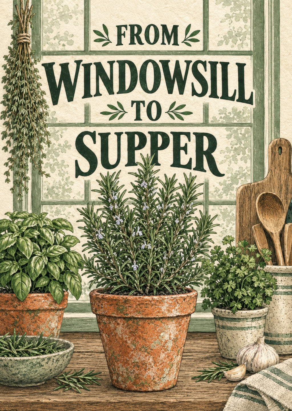 From Windowsill to Supper — artwork detail