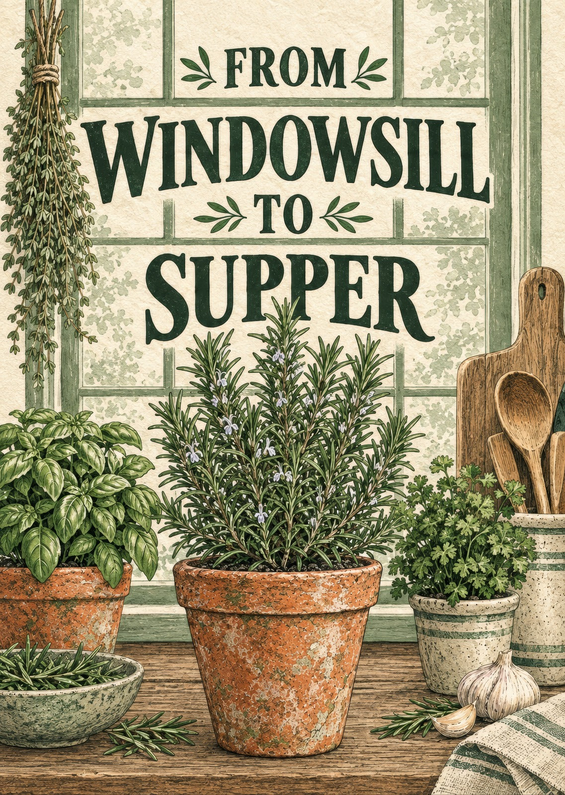 From Windowsill to Supper — artwork detail