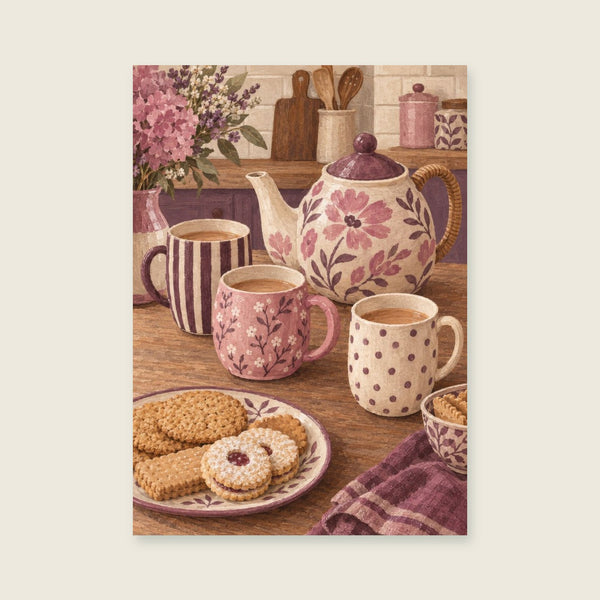 The Teapot Gathering Art Print