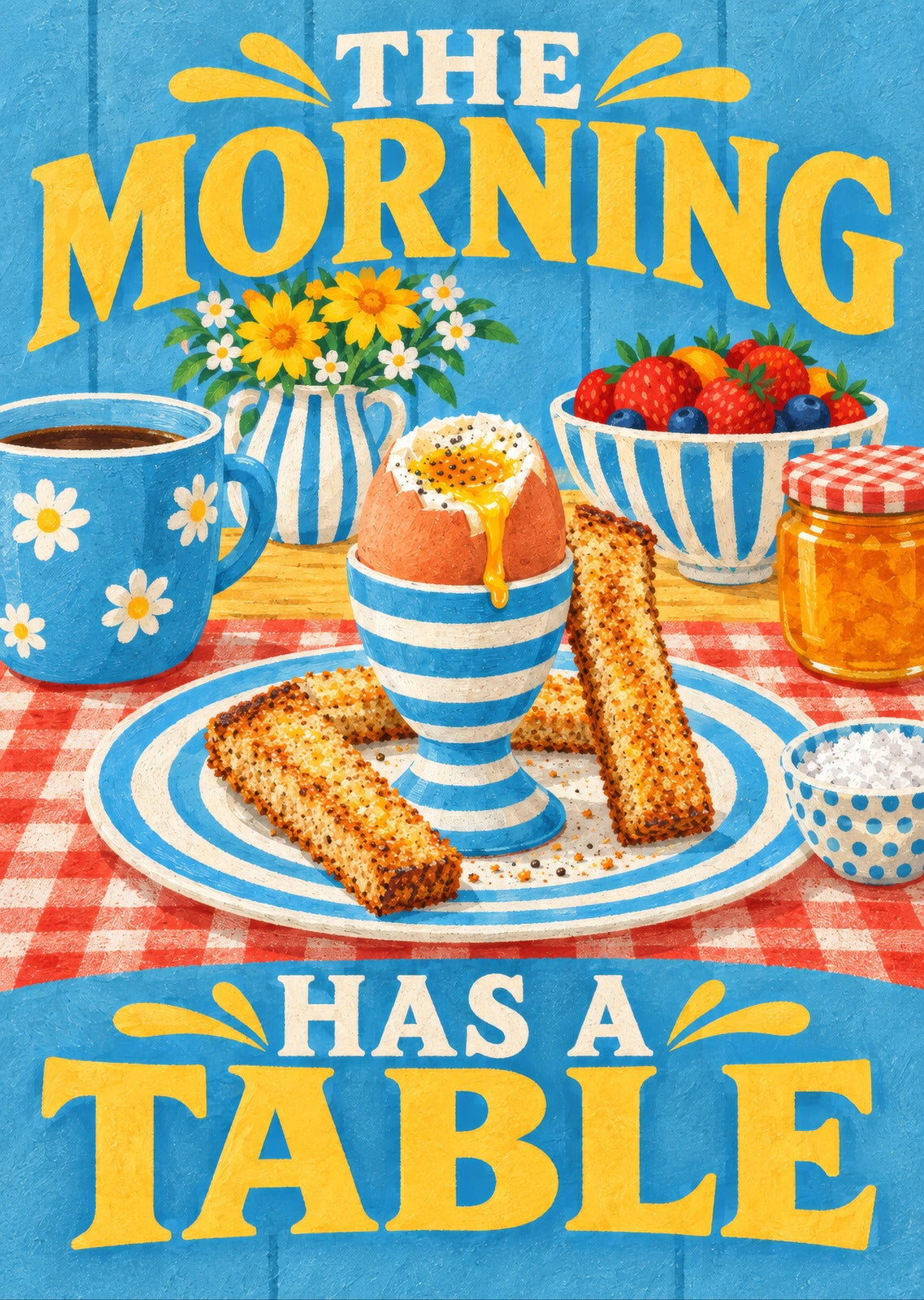 The Morning Has a Table — artwork detail