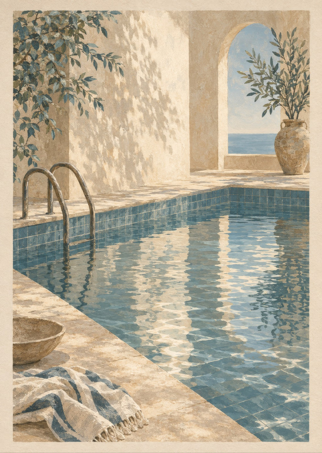The Quiet Pool — artwork detail