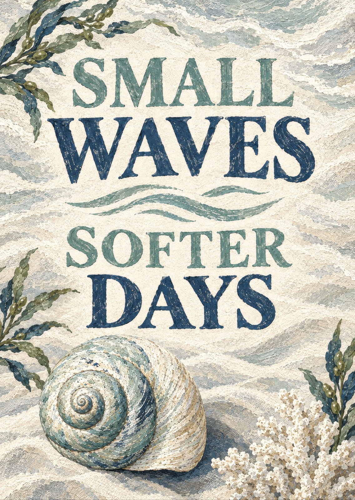 Small Waves Softer Days — artwork detail