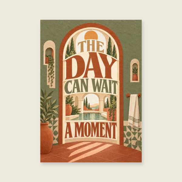 Kunstdruck "The Day Can Wait a Moment"