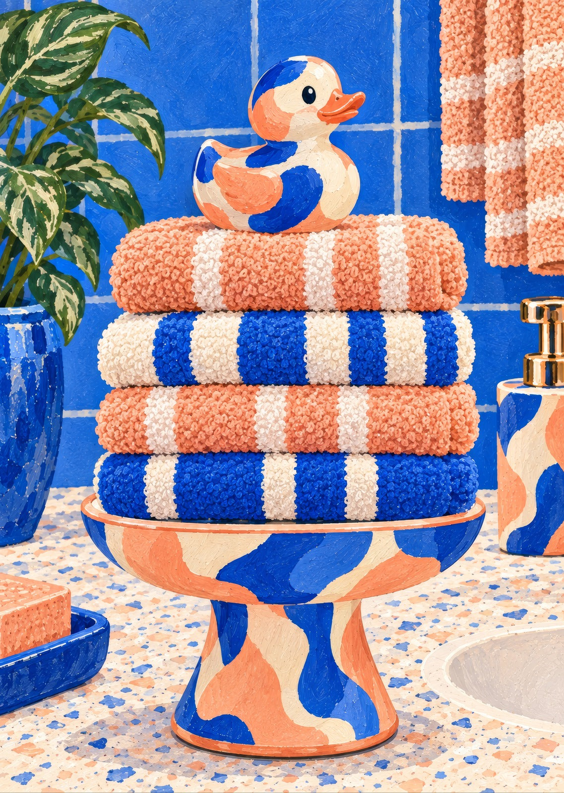 The Very Important Rubber Duck — artwork detail