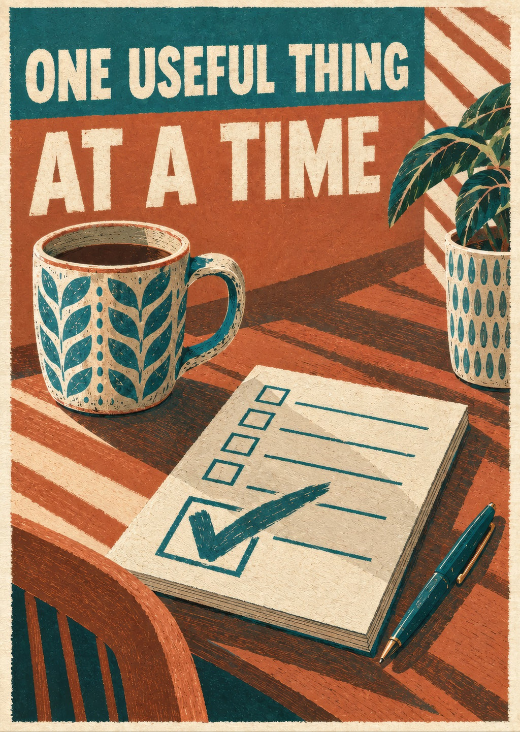 One Useful Thing at a Time — artwork detail