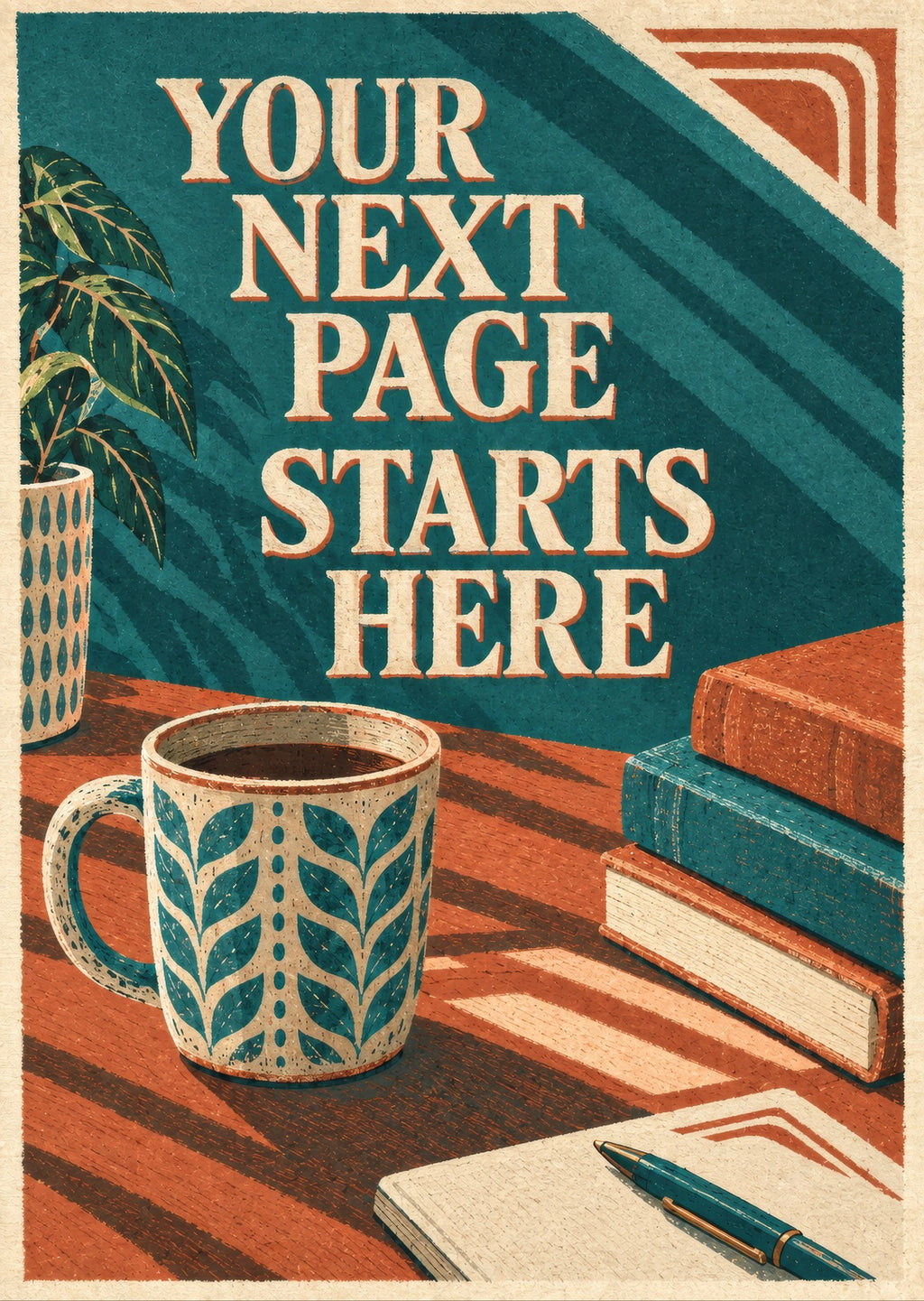 Your Next Page Starts Here — artwork detail