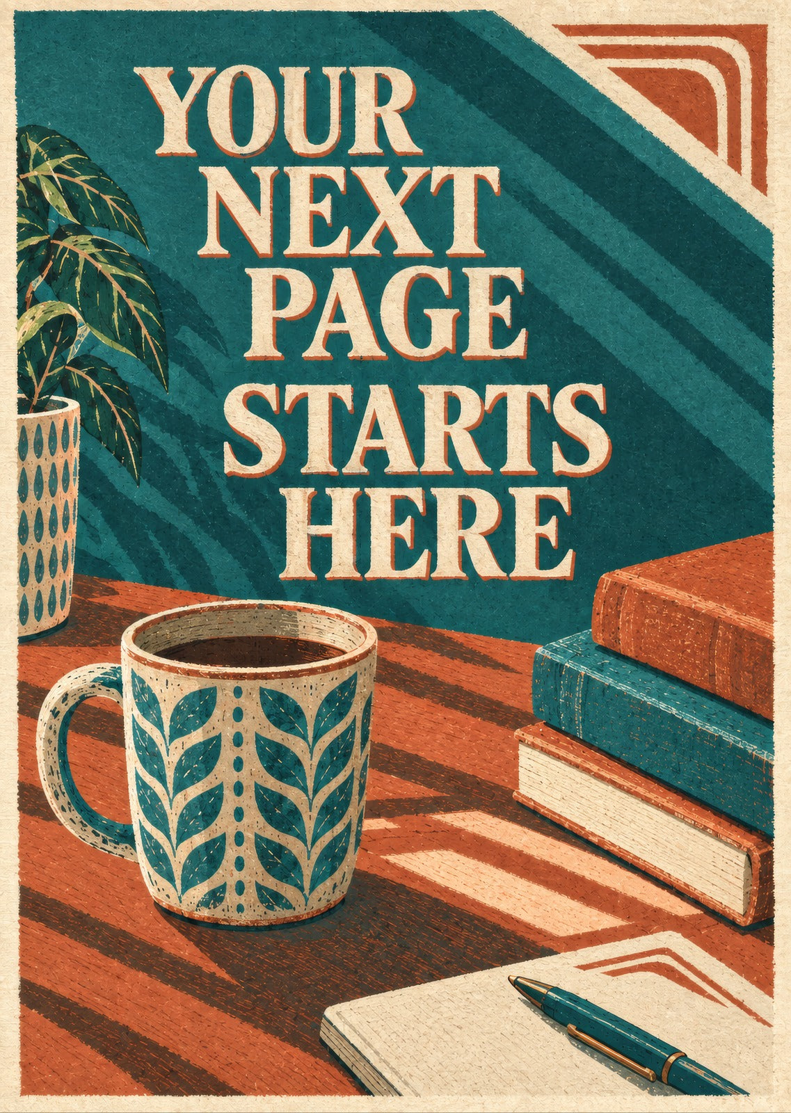Your Next Page Starts Here — artwork detail