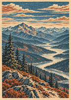 Valley Before Sunrise — artwork detail
