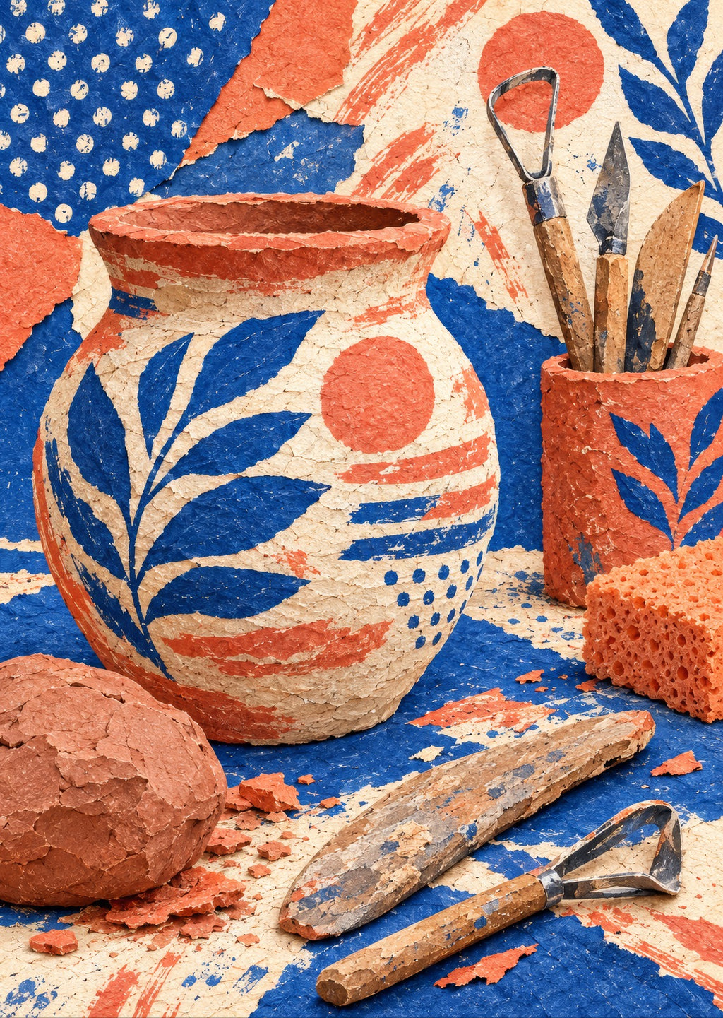 Clay on the Workbench — artwork detail