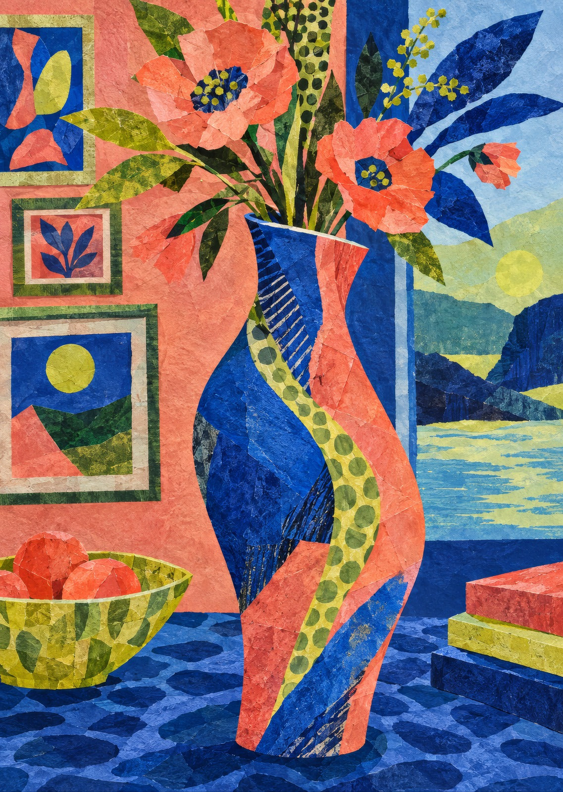 The Dancing Vase — artwork detail