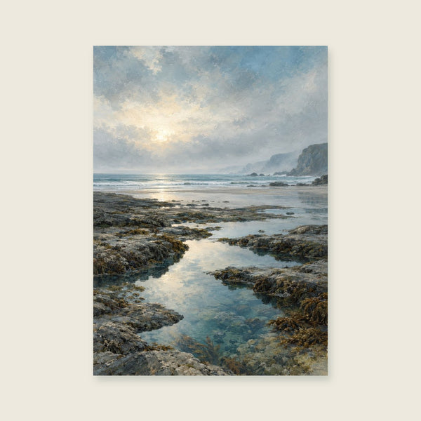 Low Tide Horizon Art Print