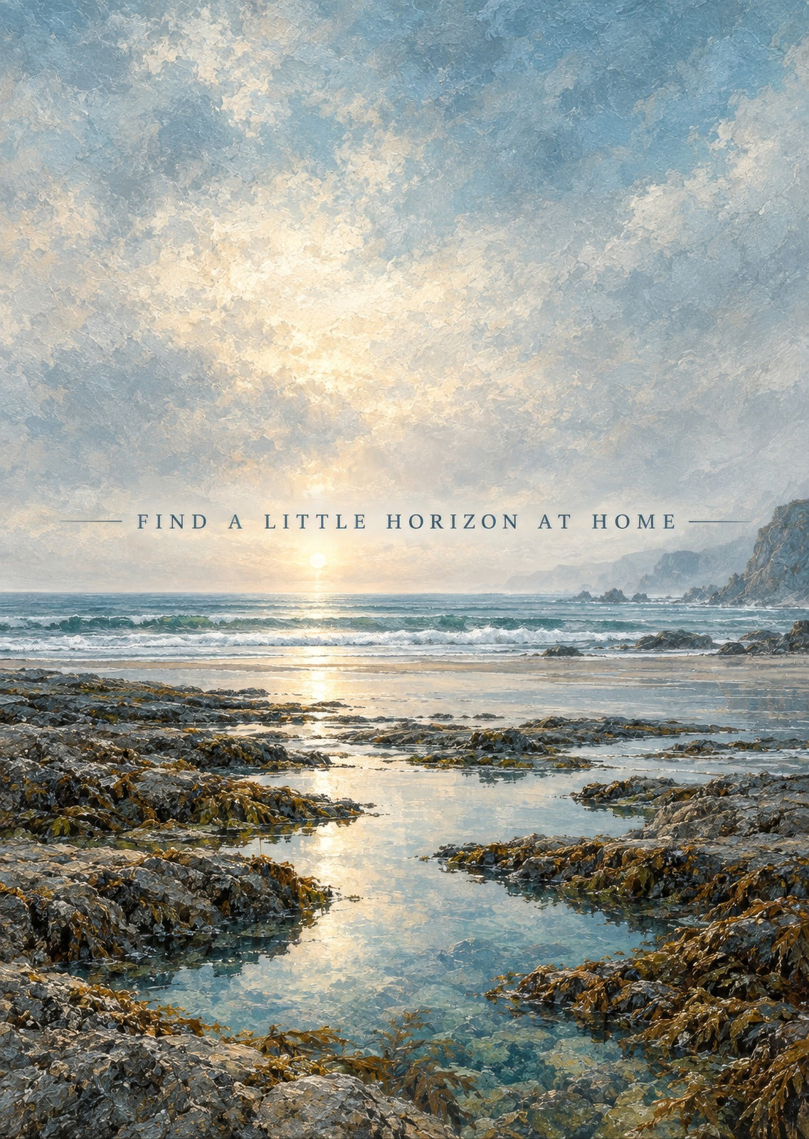Find a Little Horizon at Home — artwork detail