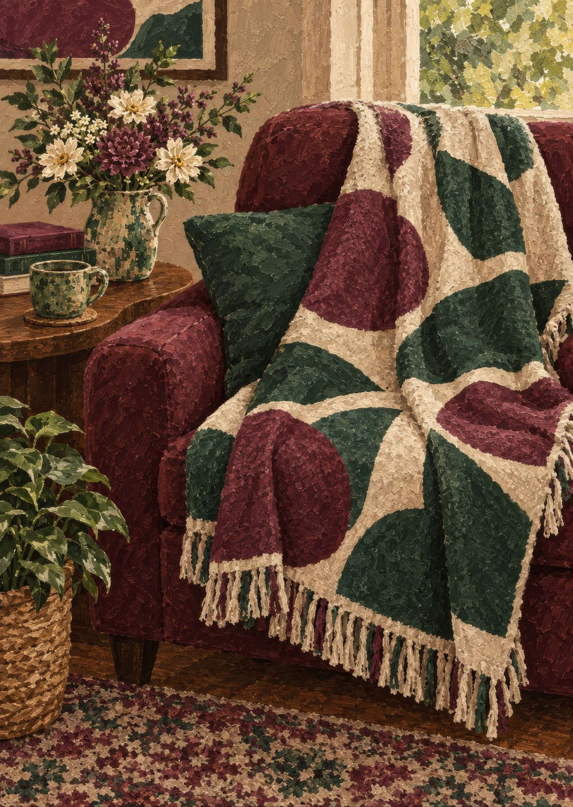 The Folded Blanket — artwork detail