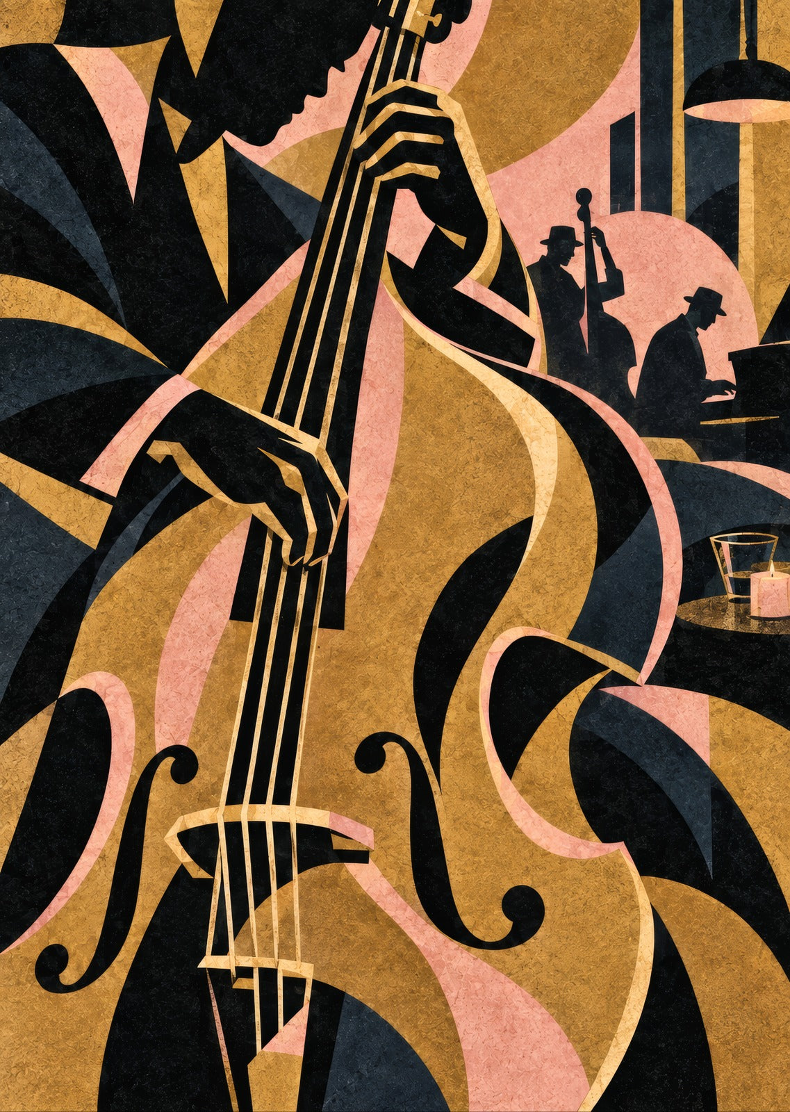 The Double Bass Curve — artwork detail