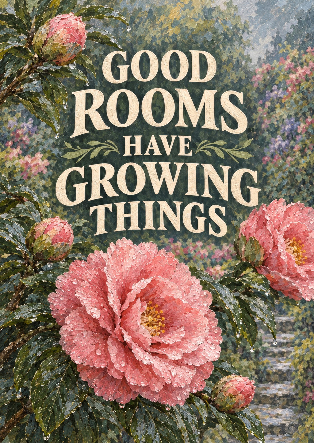 Good Rooms Have Growing Things — artwork detail