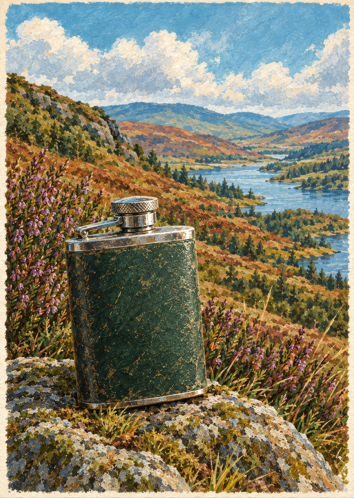 The Thermos on the Hill — artwork detail