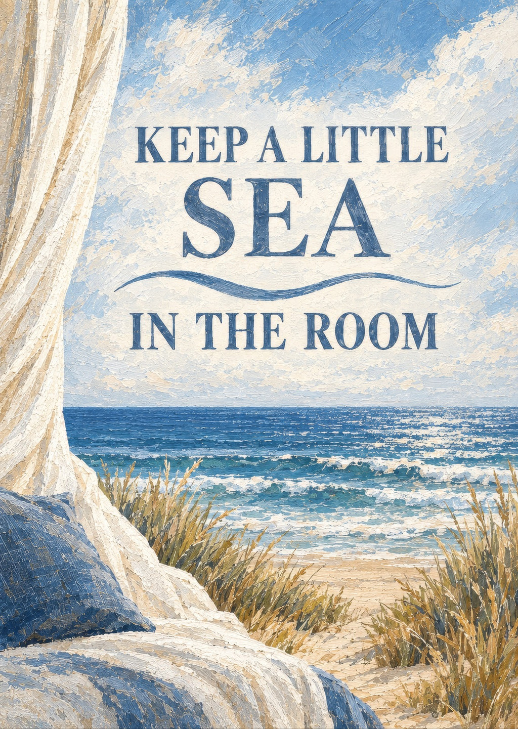 Keep a Little Sea in the Room — artwork detail