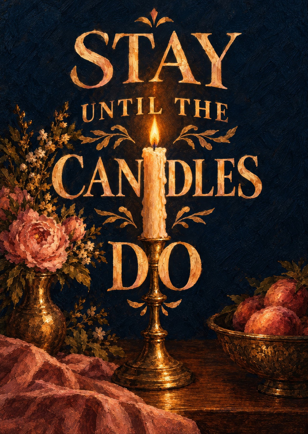 Stay Until the Candles Do — artwork detail