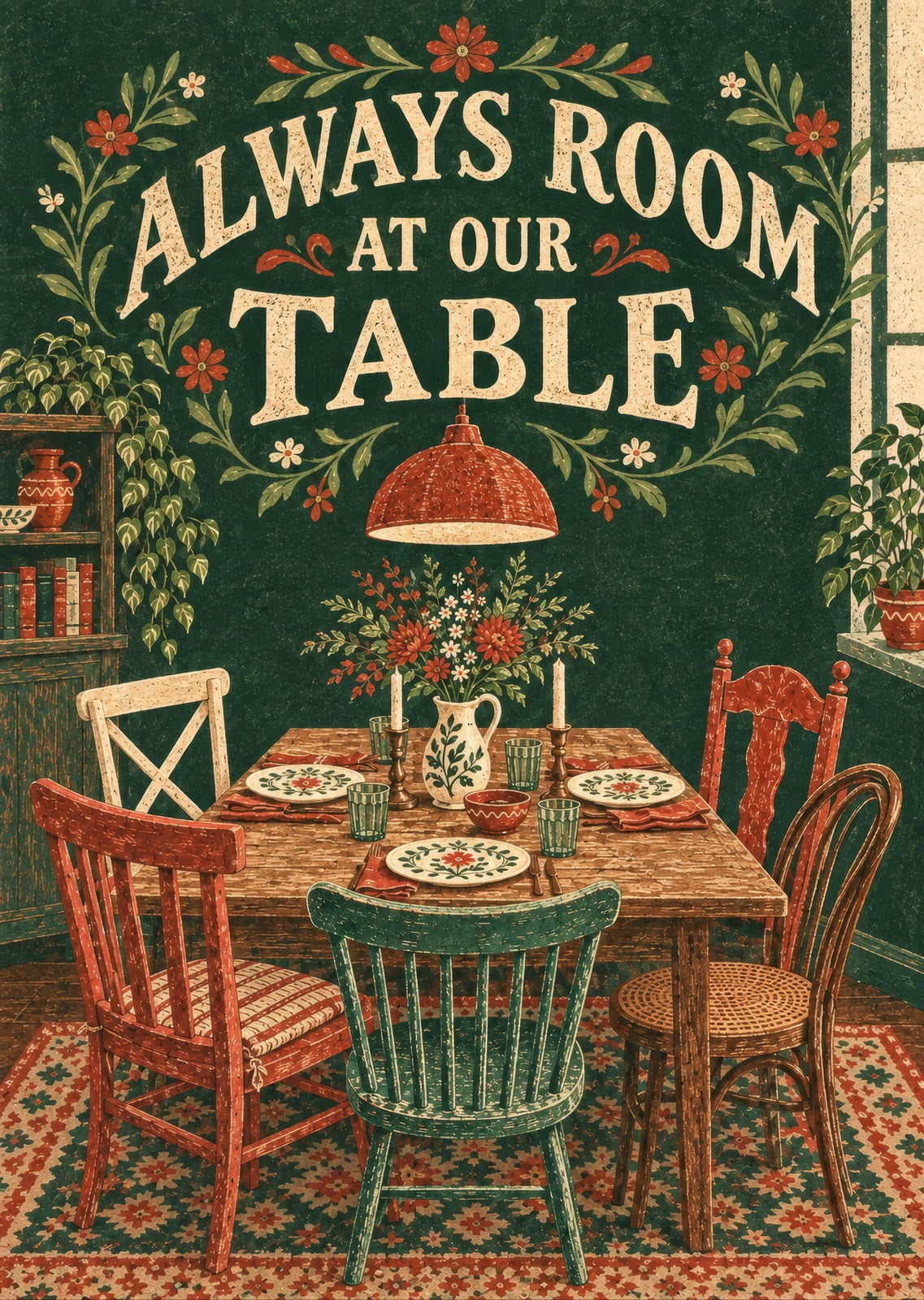 Always Room at Our Table — artwork detail
