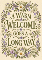 A Warm Welcome Goes a Long Way — artwork detail
