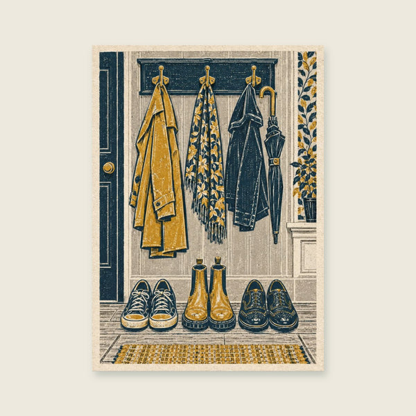 Shoes Ready for Tomorrow Art Print