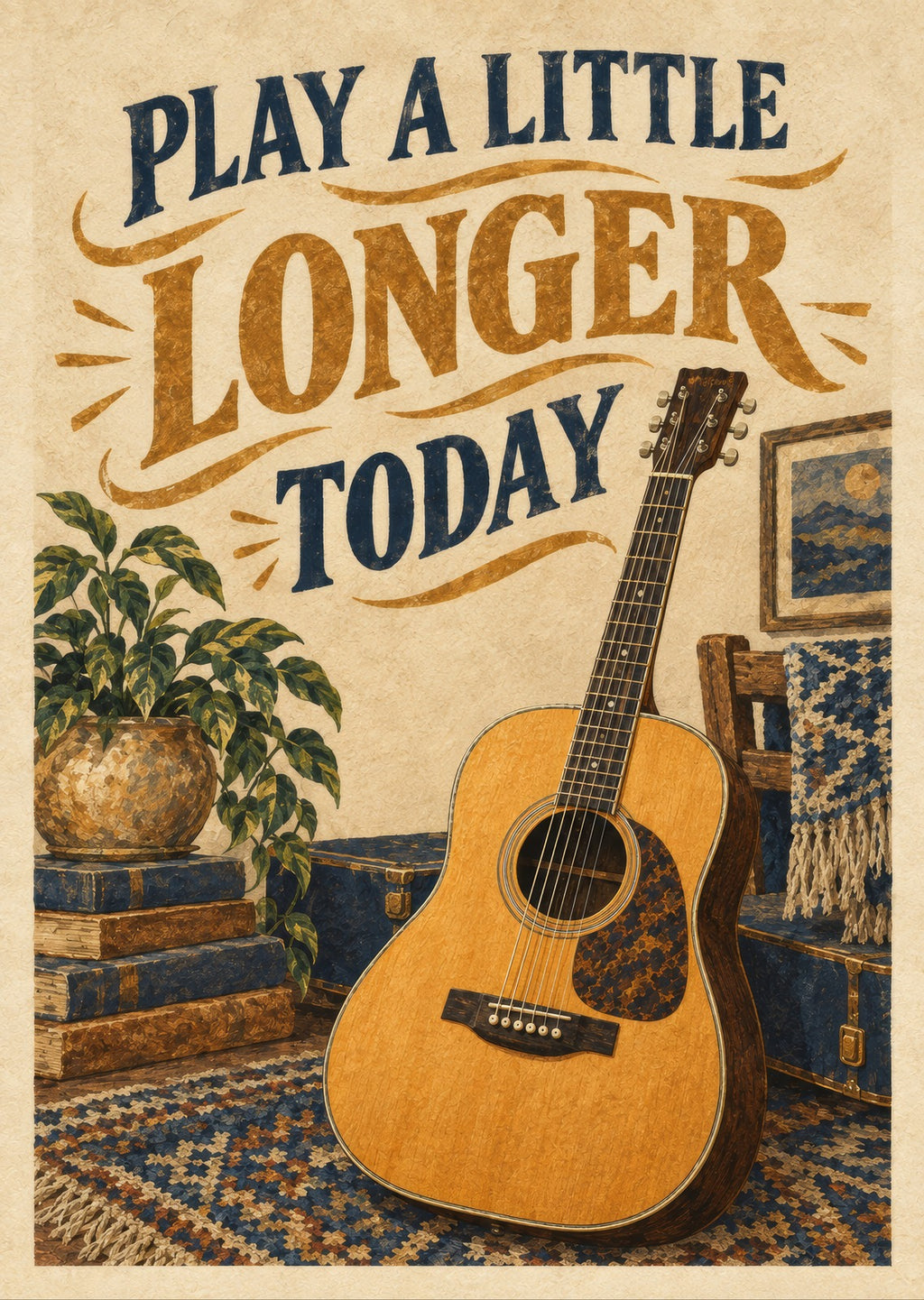 Play a Little Longer Today — artwork detail