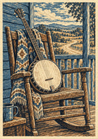 The Porch Banjo — artwork detail