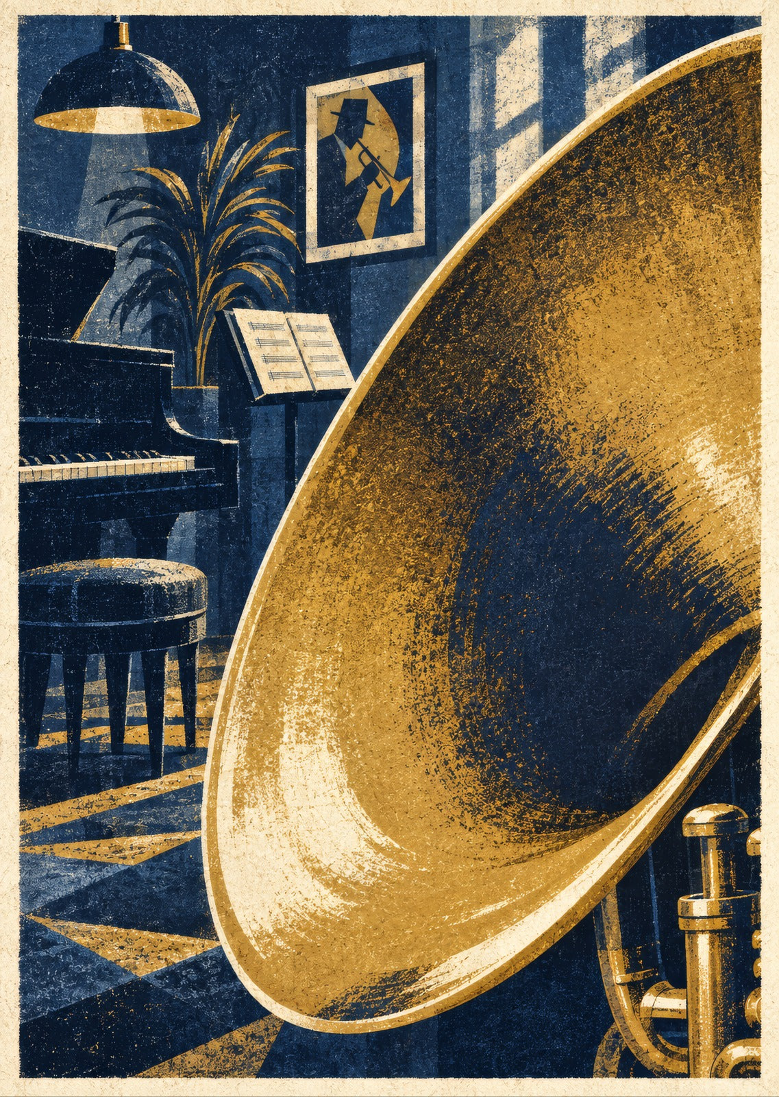 The Trumpet Bell — artwork detail