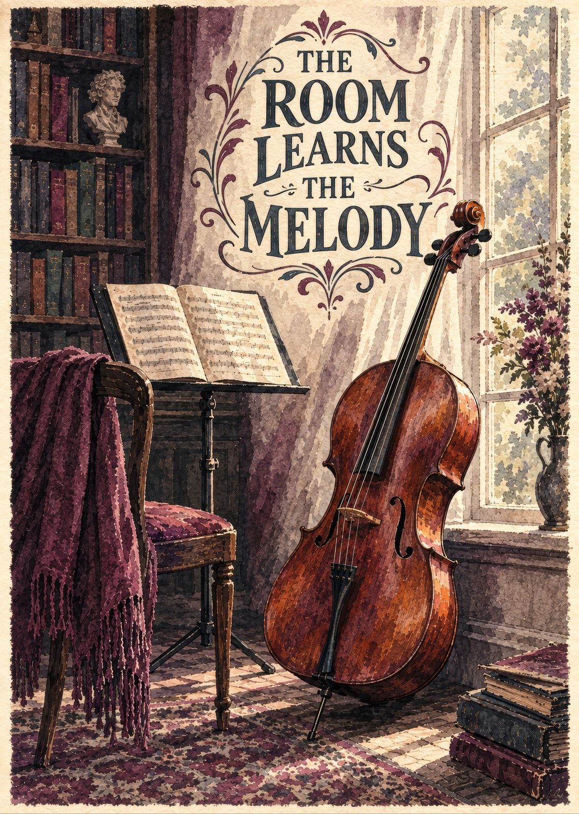 The Room Learns the Melody — artwork detail