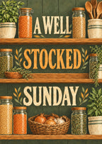 Well Stocked Sunday — artwork detail