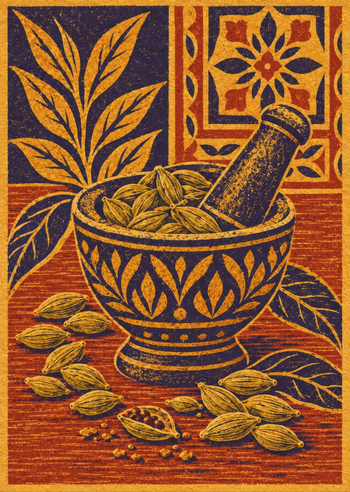 Mortar — artwork detail