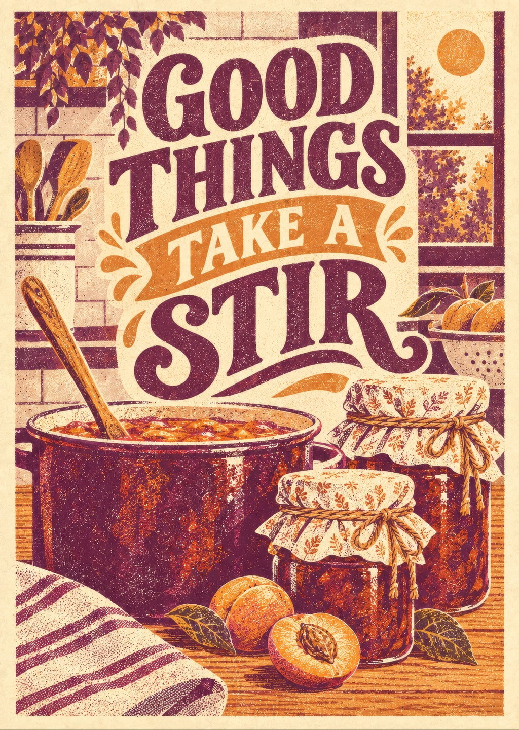 Good Things Take A Stir — artwork detail