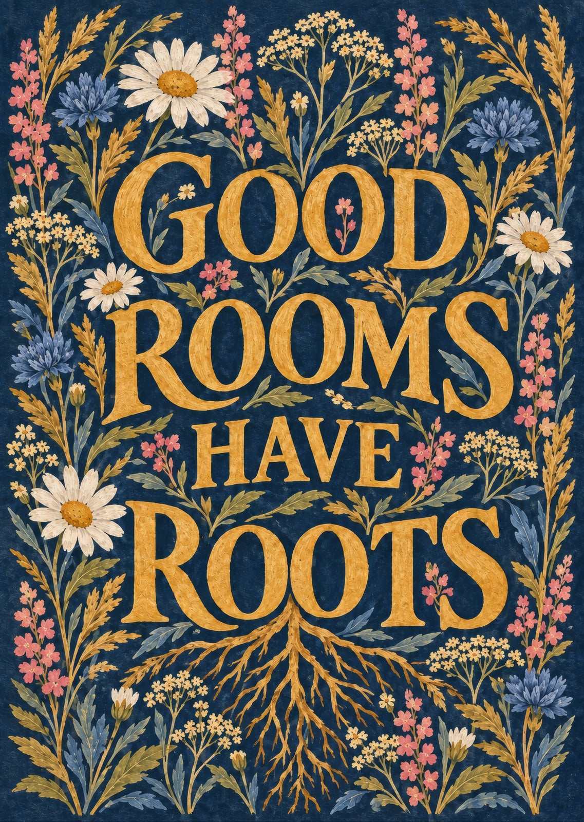 Good Rooms Have Roots — artwork detail