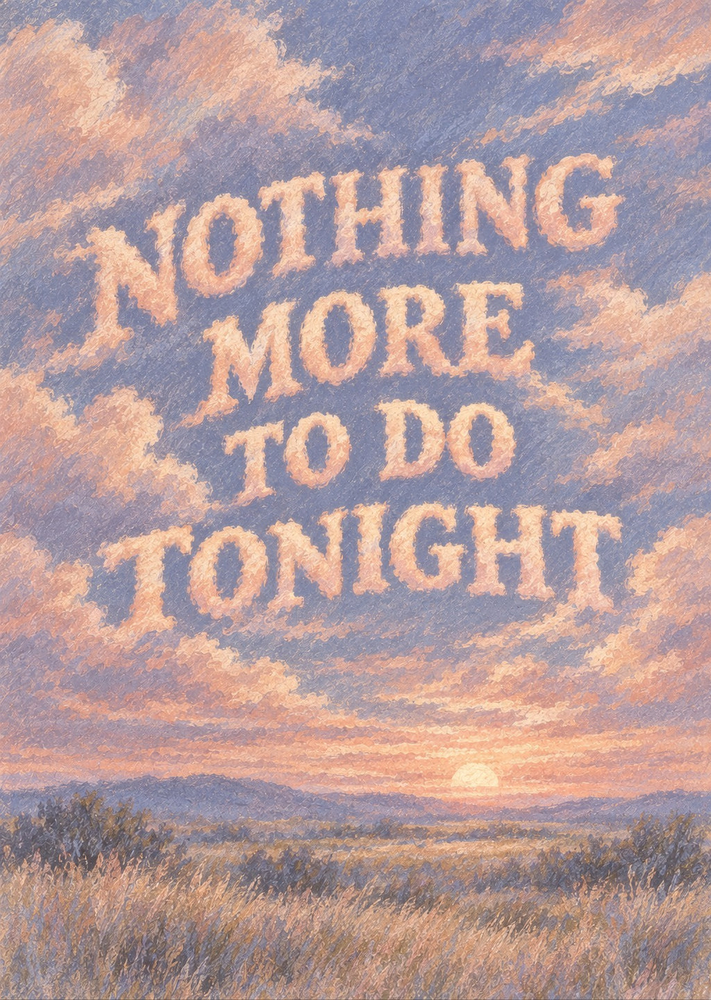 Nothing More To Do Tonight — artwork detail