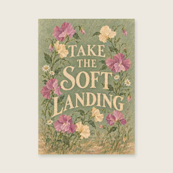 Neem de The Soft Landing art print