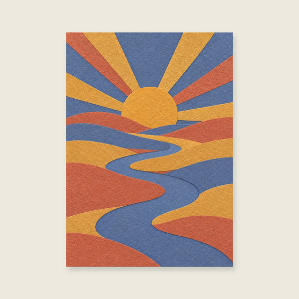 Kunstruck Soft Orange Arc