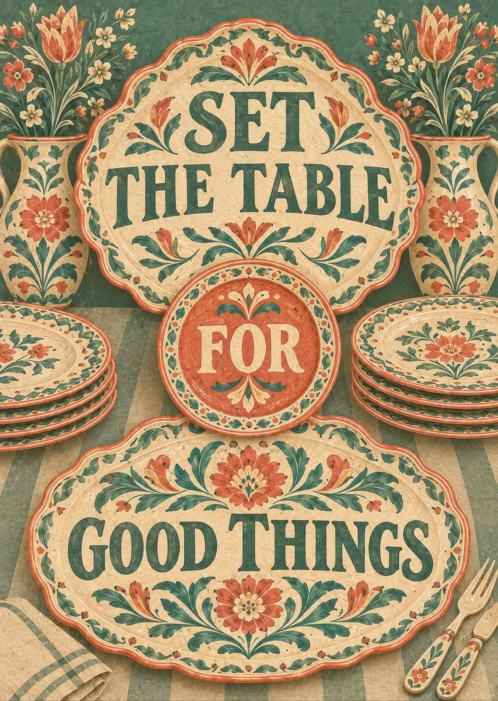 Set The Table For Good Things — artwork detail