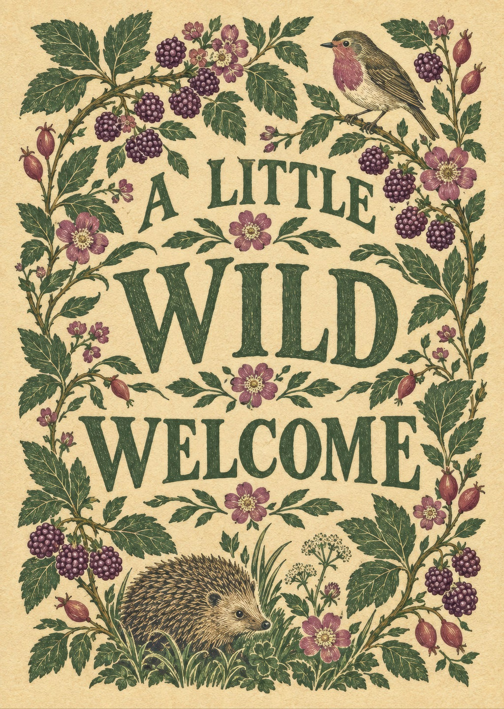 Little Wild Welcome — artwork detail