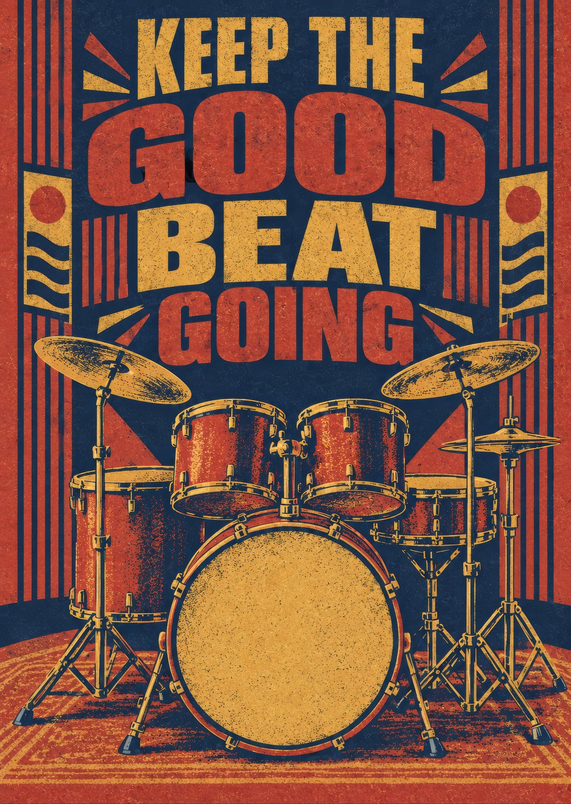 Keep The Good Beat Going — artwork detail