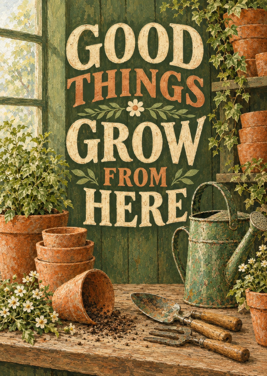 Good Things Grow From Here — artwork detail